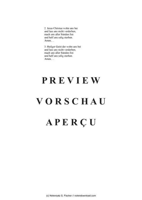 Produktgalerie: Seite 4 von 4 Gott der Vater wohn uns bei , , (Gemischter Chor)