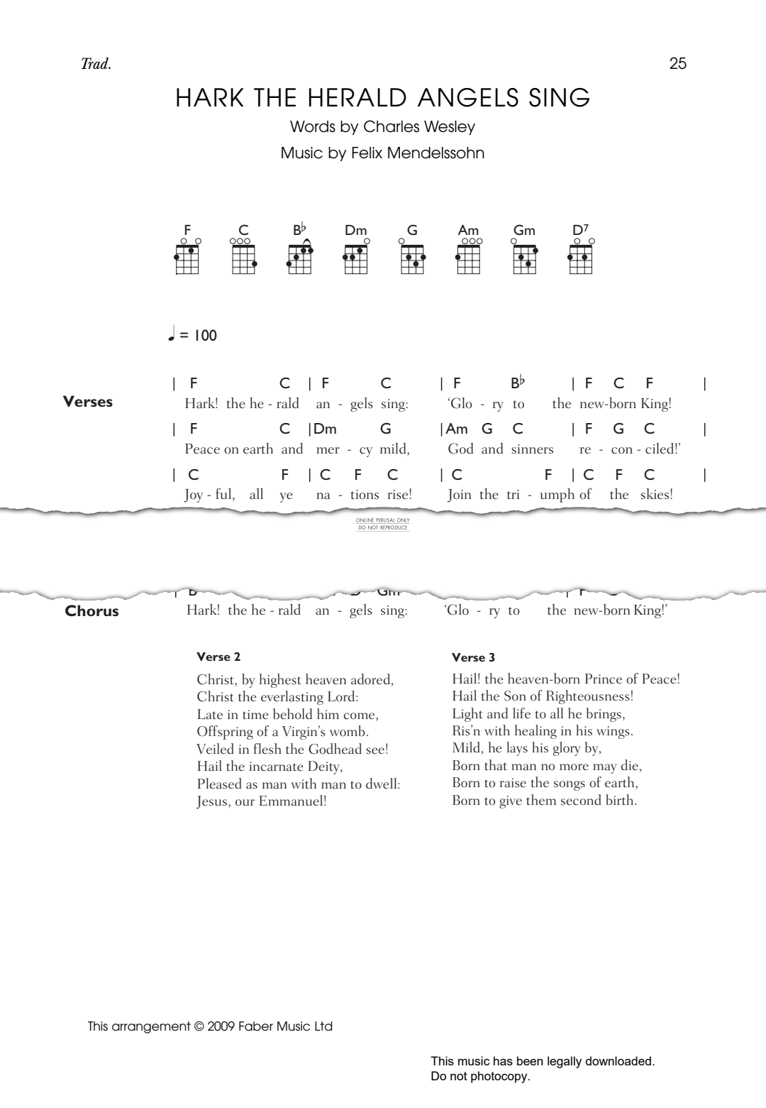 Product gallery: Page 1 of 1 Hark The Herald Angels Sing, Felix Mendelssohn
