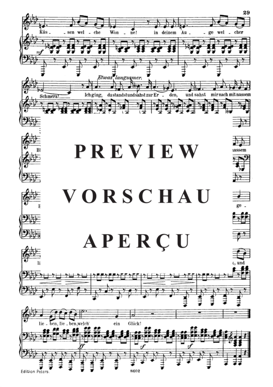 Product gallery: Page 6 of 6 Willkomen und Abschied D.767, , Medium Voice and Piano