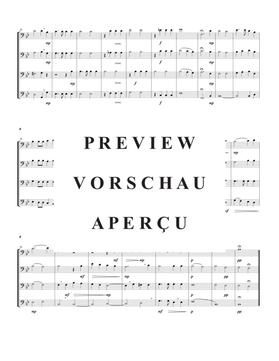 gallery: Beati Mortui , , (Posaunen-Quartett)