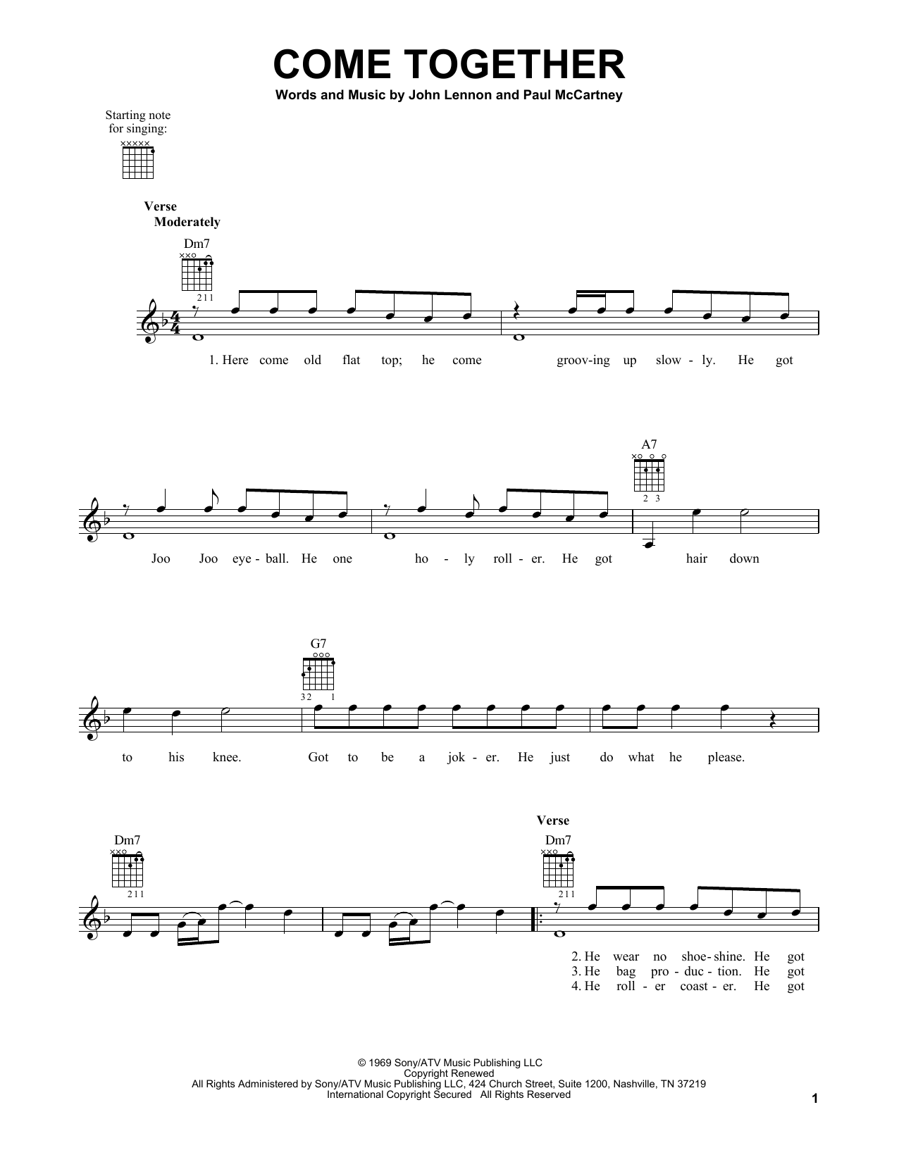 Produktbild zu: Come Together