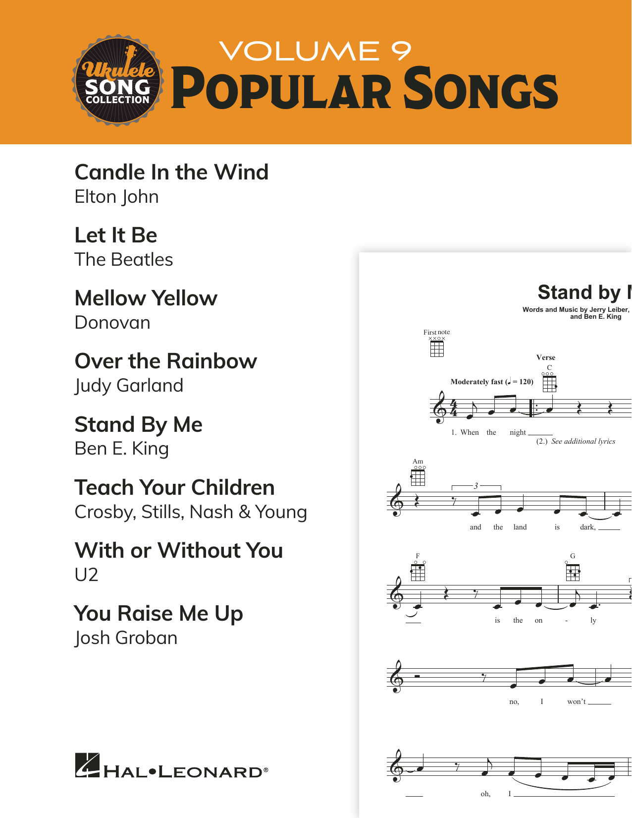 Product gallery: Page 1 of 1 Ukulele Song Collection, Volume 9: Popular Songs, Various