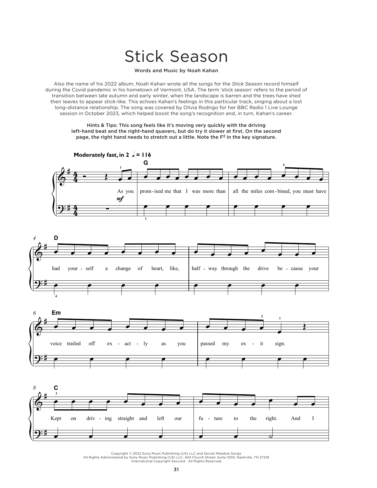 Product picture to: Stick Season