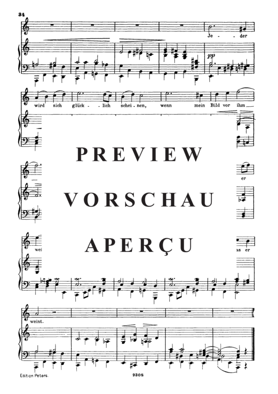 gallery: Gesänge des Harfners D.478-3 , , (Gesang hoch + Klavier)