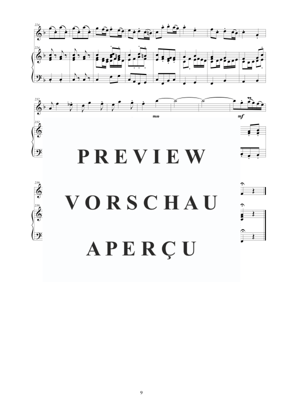 Produktgalerie: Seite 10 von 11 Oboen Konzert in F-Dur No. 1, , Oboe und Cembalo/Klavier