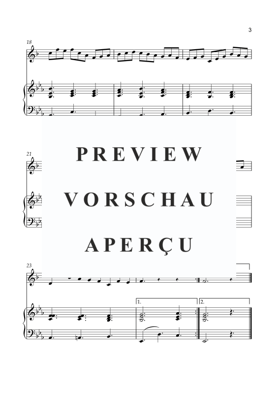 Produktgalerie: Seite 4 von 8 Jesus bleibet meine Freude, , Trompete in B und Orgel