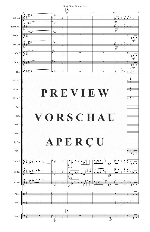 Produktgalerie: Seite 6 von 11 Flying Circus, , (Brass Band)