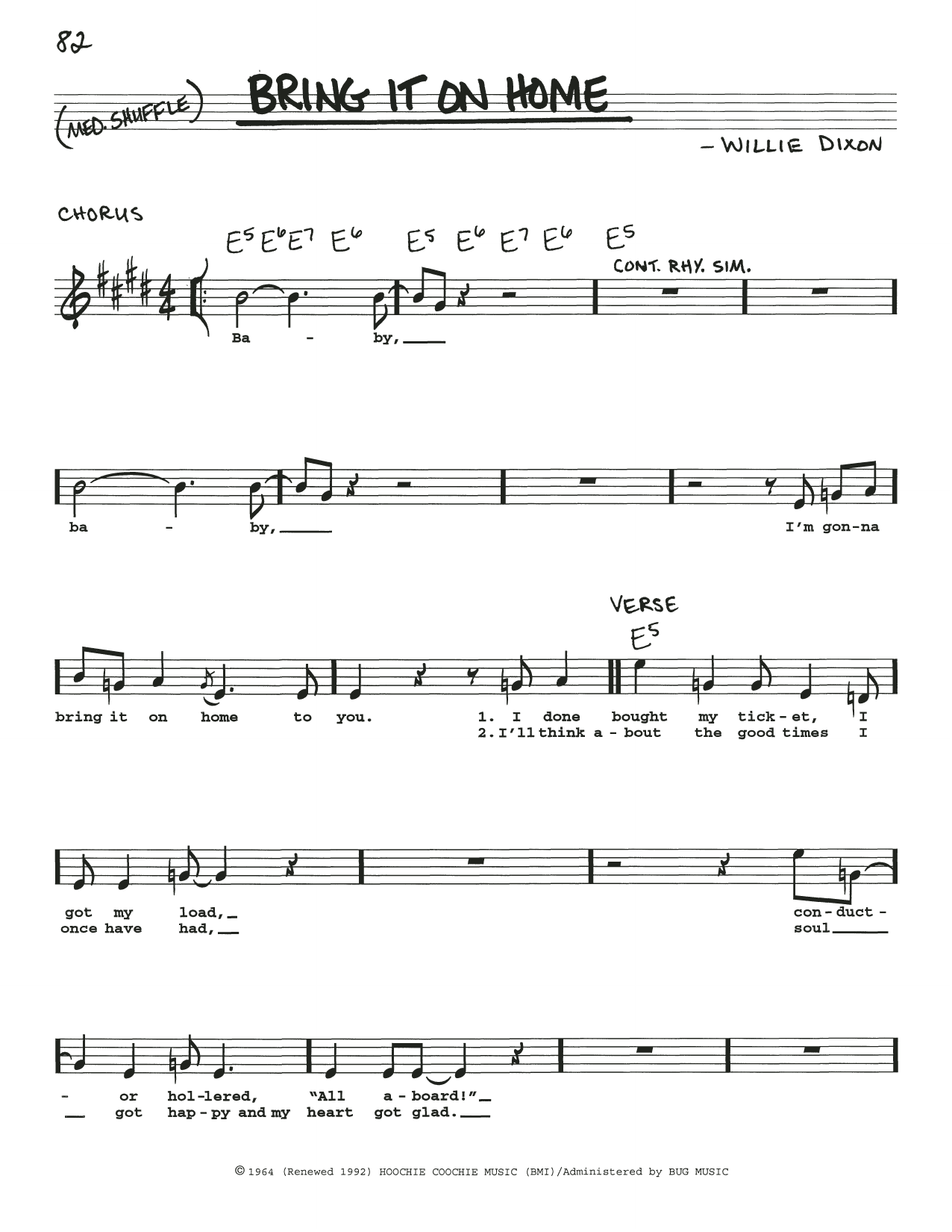 Produktbild zu: Bring It On Home