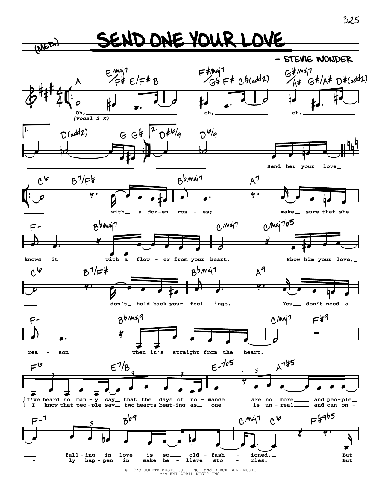 Produktbild zu: Send One Your Love (Low Voice)