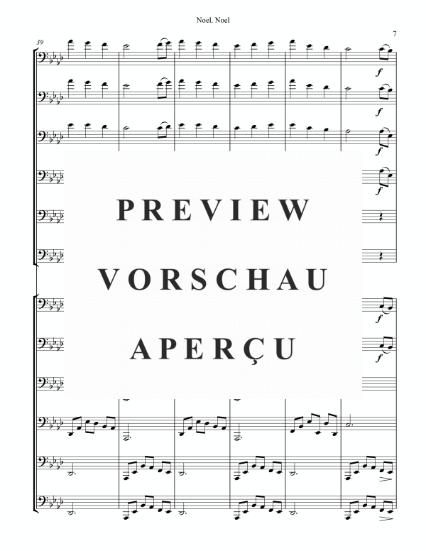 Produktgalerie: Seite 11 von 11 Noel, Noel, , (Tuba Ensemble EEEEEETTTTTT)