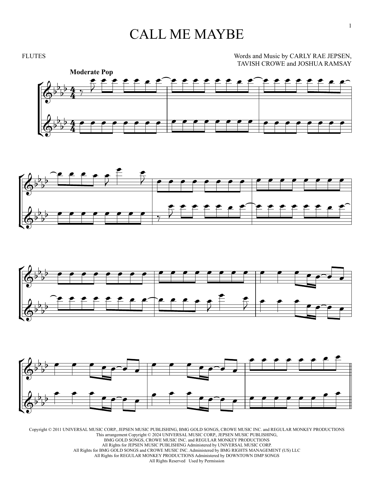 Product gallery: Page 1 of 1 Call Me Maybe, Carly Rae Jepsen