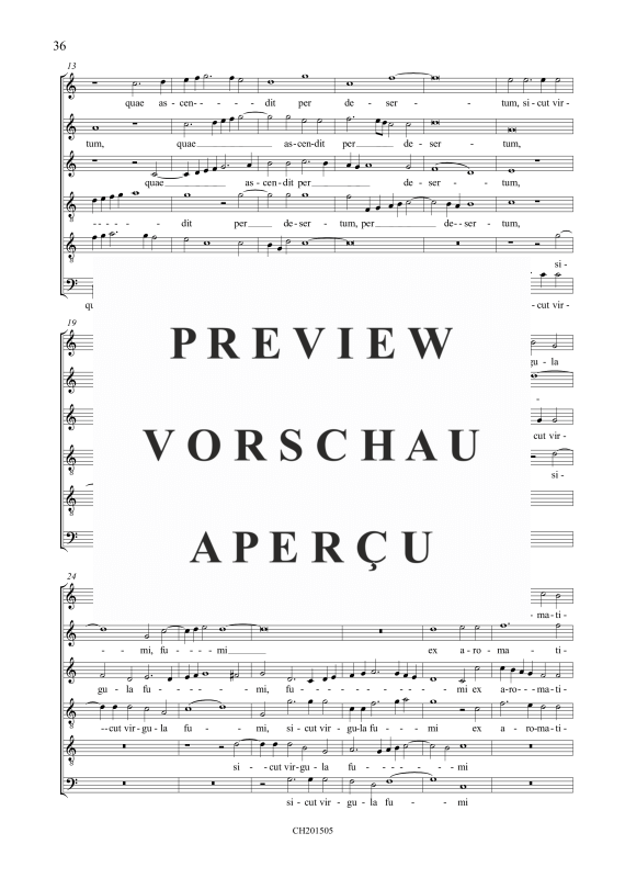 Product gallery: Page 8 of 11 Vidi speciosam / Quae est ista, , Mixed choir 5 voices