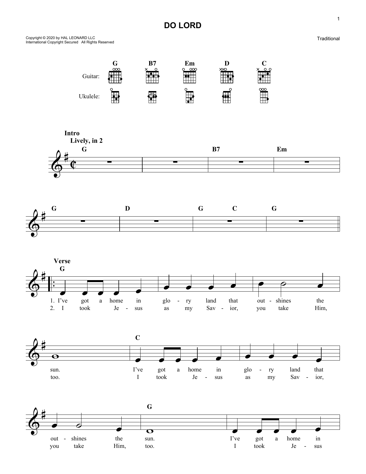 Produktbild zu: Do Lord