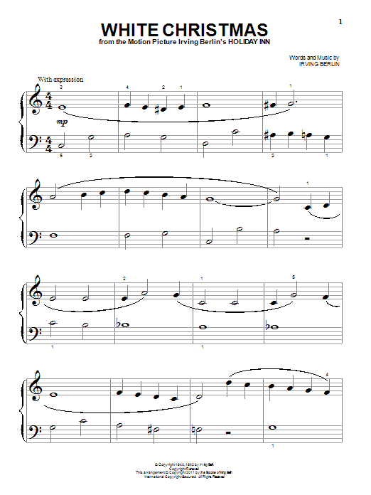 Product picture to:  White Christmas - Irving Berlin