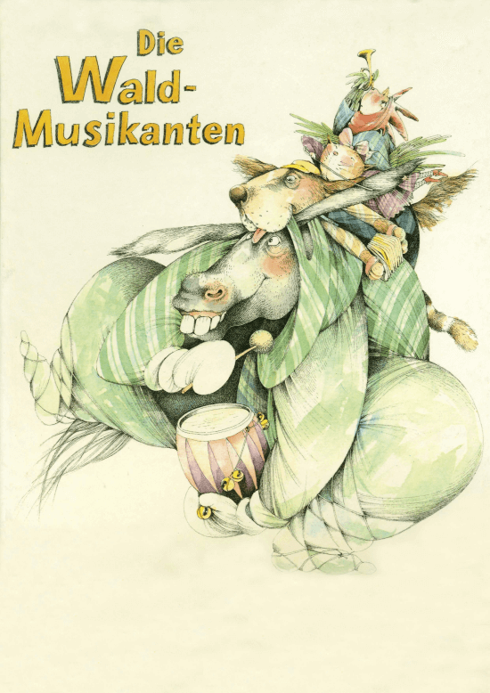 Product picture to: Die Waldmusikanten Lieder, Texte und Illustrationen (Kinderlieder)