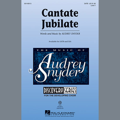 Product picture to: Cantate Jubilate