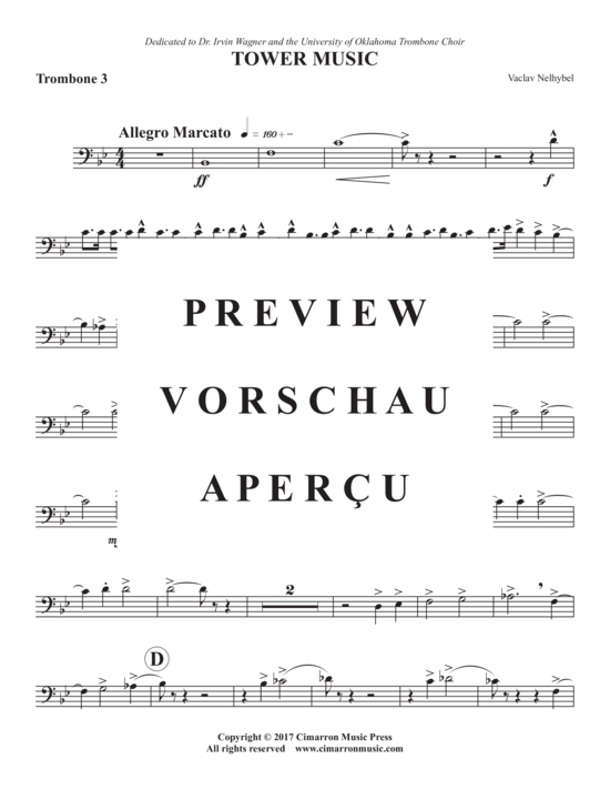 Product gallery: Page 14 of 21 Tower Music , , (Trombone ensemble 1-8 trombones)