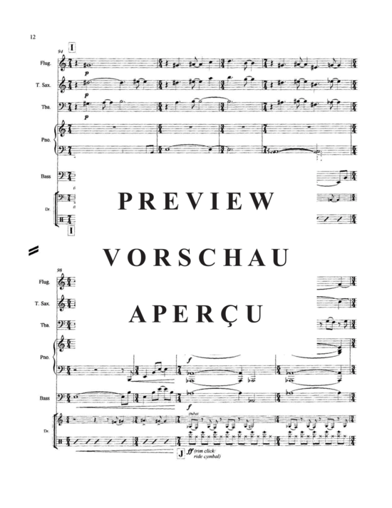 Produktgalerie: Seite 14 von 21 Lights of Loveland , , (Flügelhorn, Tenorsax, Tuba + Band)