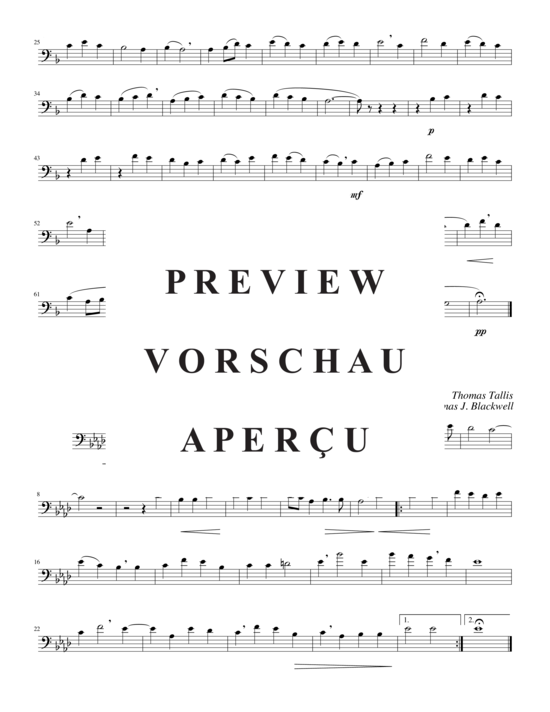 Produktgalerie: Seite 8 von 14 Drei geistliche Choral-Stücke  , , (2xTromp in B/C, Horn in F, Pos)