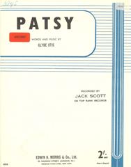 cover: Patsy, Jack Scott