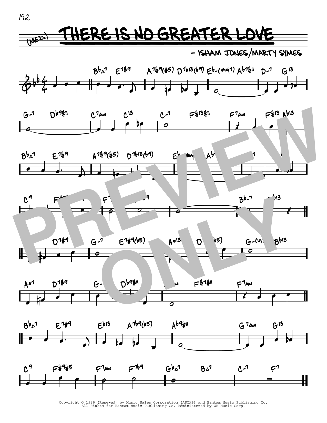 Produktbild zu: (There Is) No Greater Love (arr. David Hazeltine)