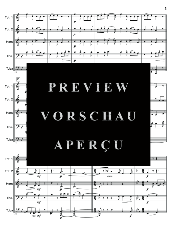 Produktgalerie: Seite 7 von 11 Five Carols, , (Blechbläser Quintett)