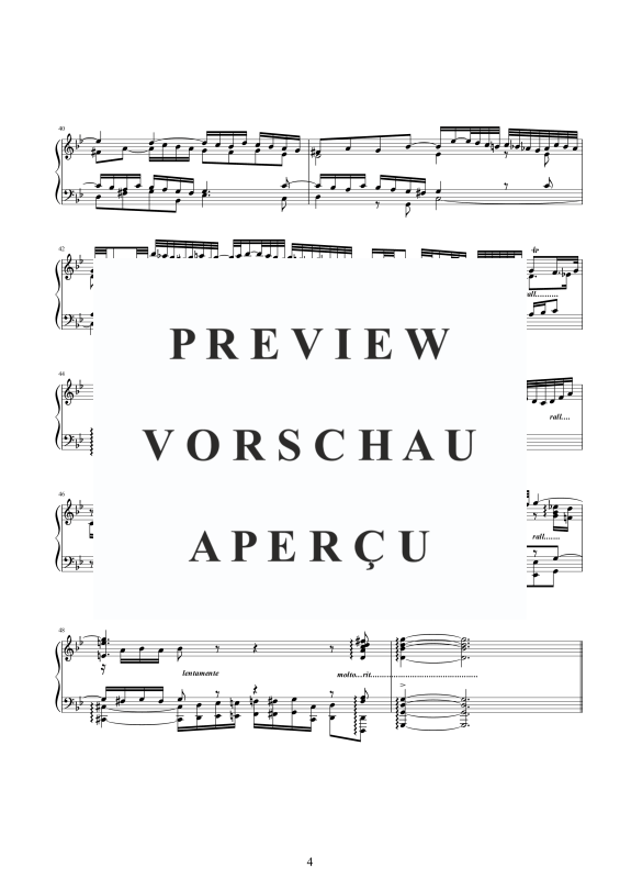 Produktgalerie: Seite 5 von 11 Fantasie und Fuge g-Moll BWV 542, , Klavier Solo