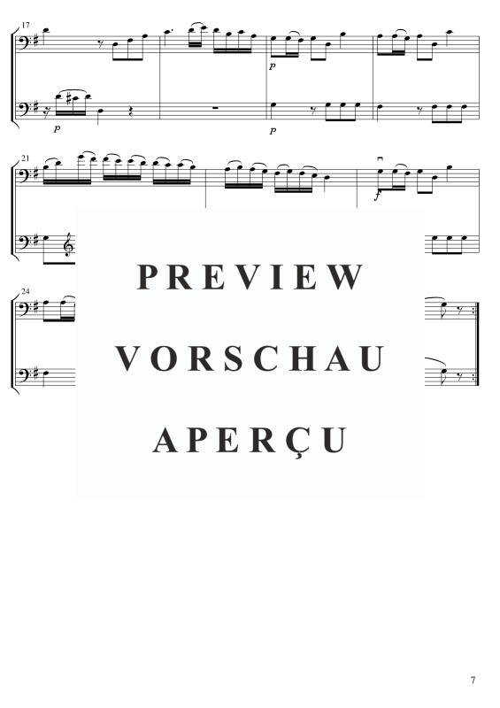 Produktgalerie: Seite 8 von 11 Kegelduette, , Cello und Kontrabass