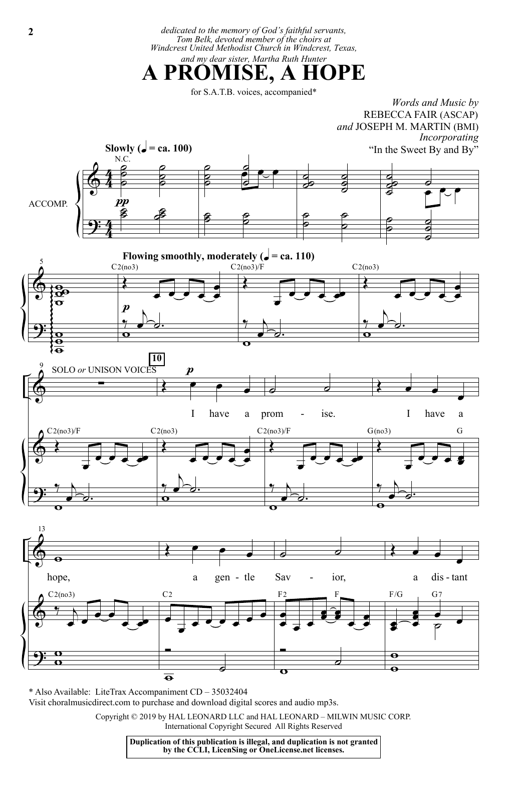 Produktbild zu: A Promise, A Hope