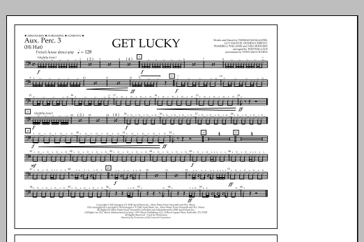 Produktbild zu:  Get Lucky - Aux. Perc. 3 - Tom Wallace
