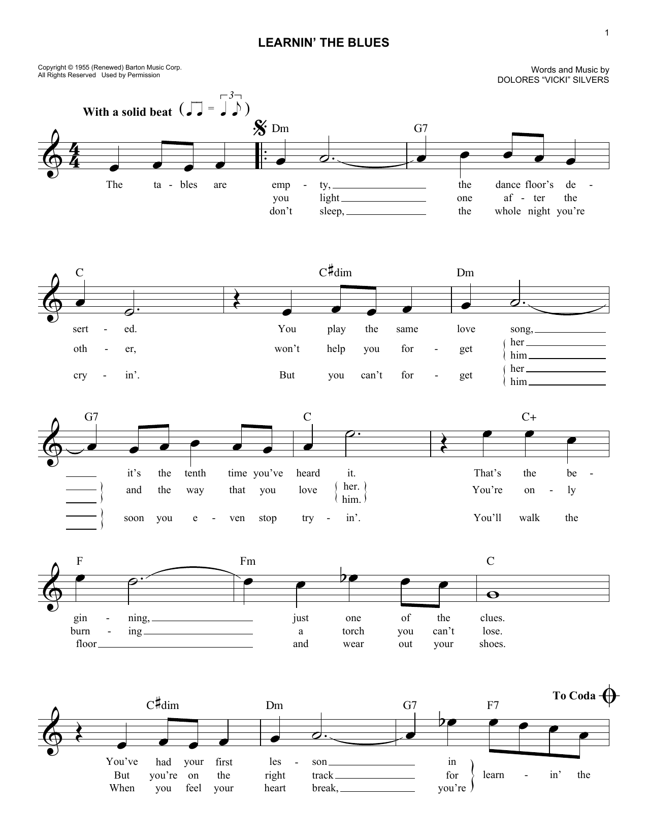 Product gallery: Page 1 of 1 Learnin' The Blues, Rosemary Clooney