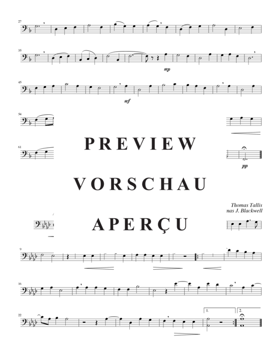 Produktgalerie: Seite 10 von 14 Drei geistliche Choral-Stücke  , , (2xTromp in B/C, Horn in F, Pos)