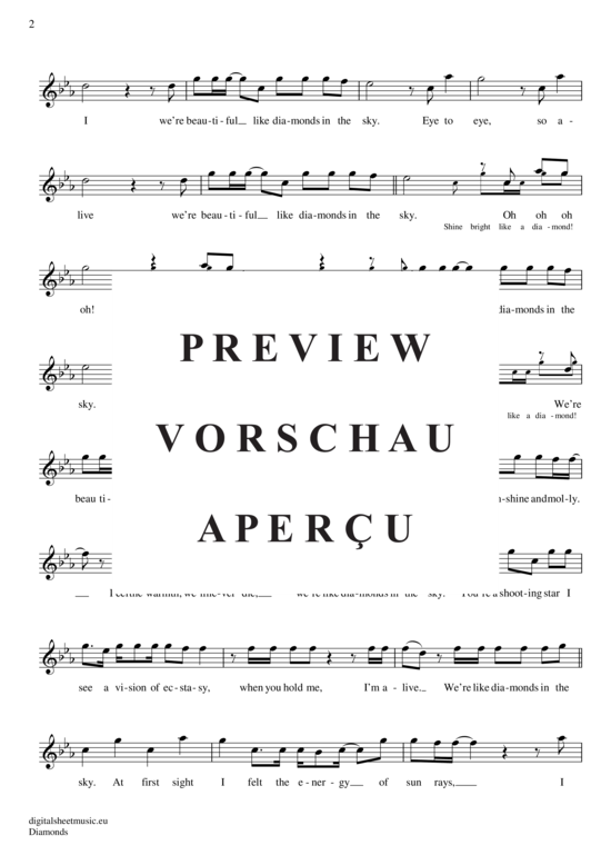 Product gallery: Page 3 of 4 Diamonds , Rihanna, (recorder)