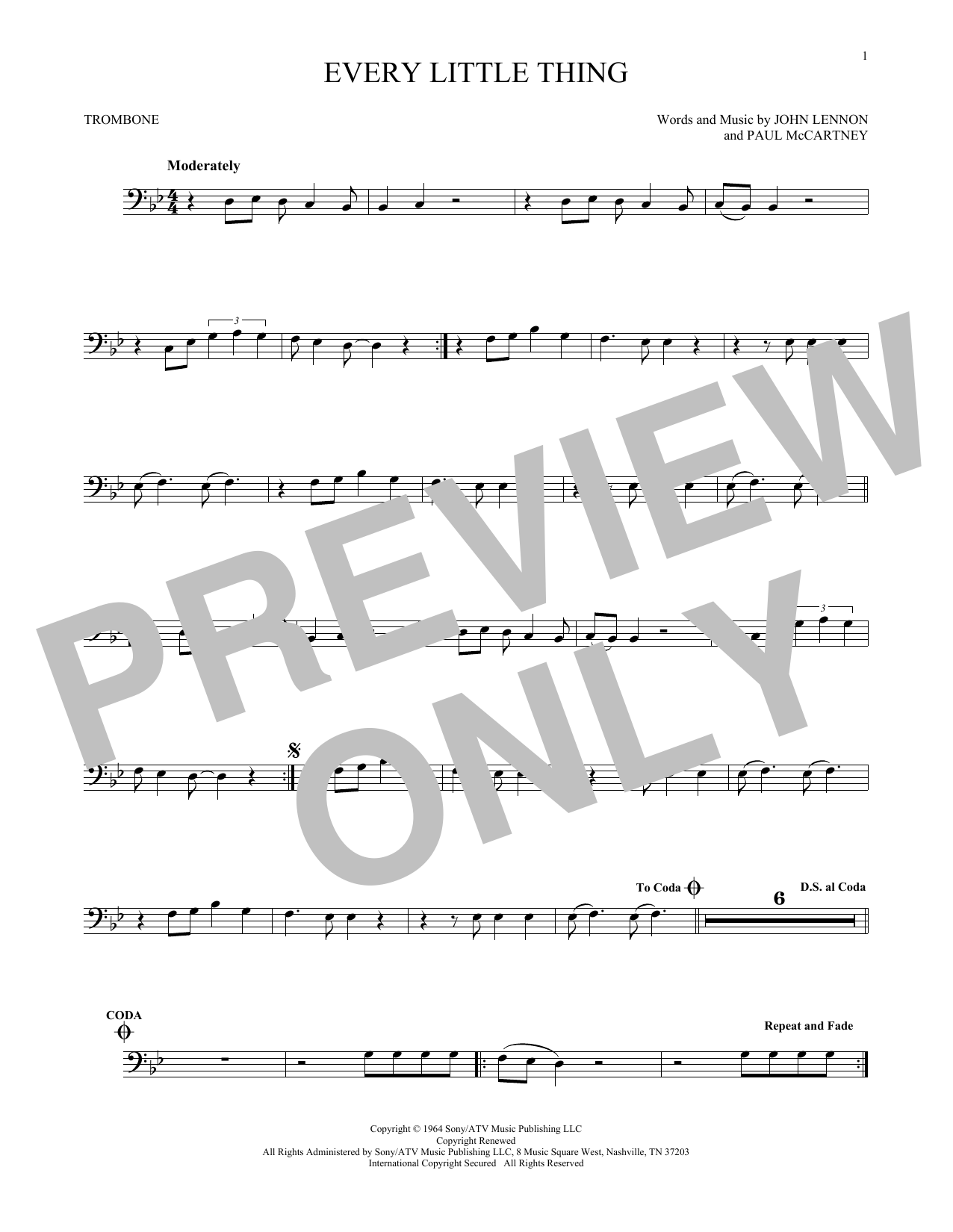 Product gallery: Page 1 of 1 Every Little Thing, The Beatles