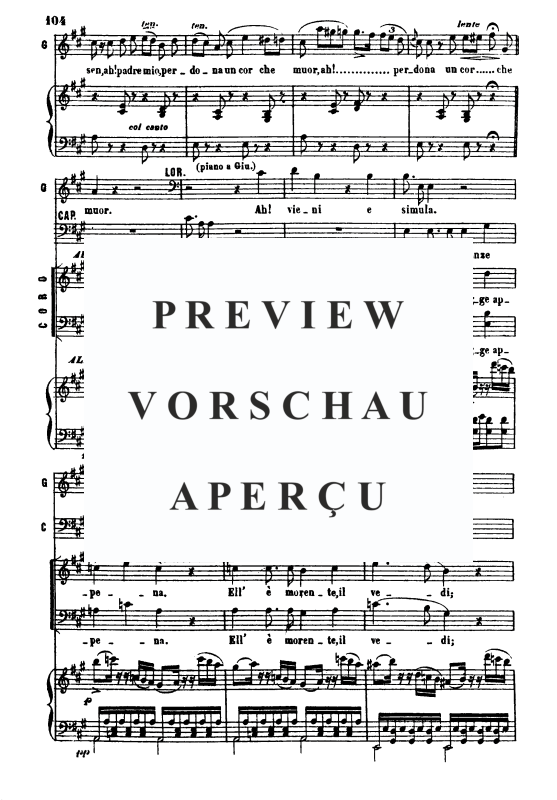 Product gallery: Page 6 of 9 Morte io non temo, , Vocals and Piano