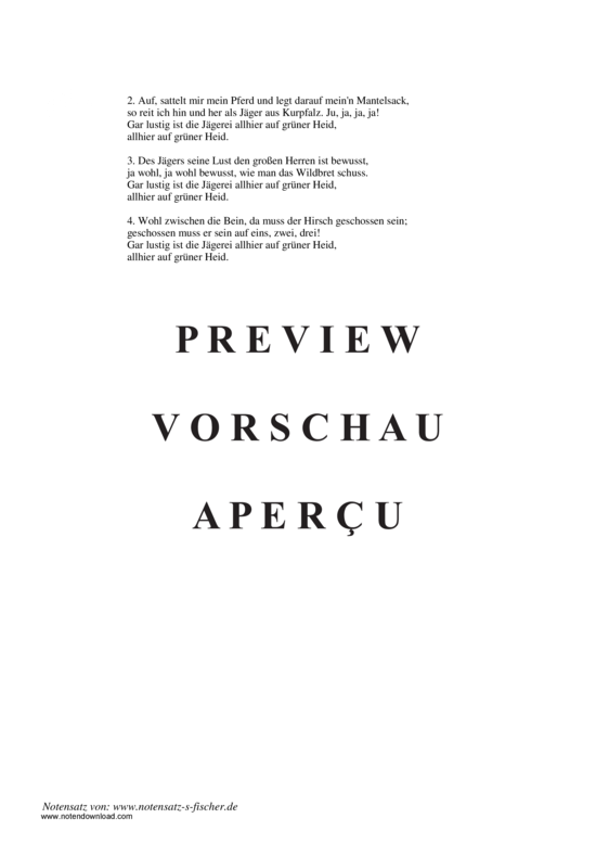 Produktgalerie: Seite 3 von 3 Der Jäger aus Kurpfalz , , Klavier und Gesang