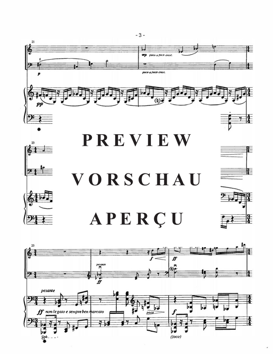 Product gallery: Page 6 of 21 Trio , , (flute, cello and piano)
