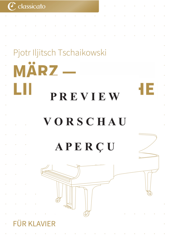 gallery: März - Lied der Lerche - Die Jahreszeiten op. 37b, Nr. 3 , , (Klavier Solo)