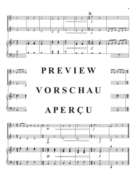 Produktgalerie: Seite 10 von 21 Acht Unterrichts-Stücke , , (Horn + Klavier)