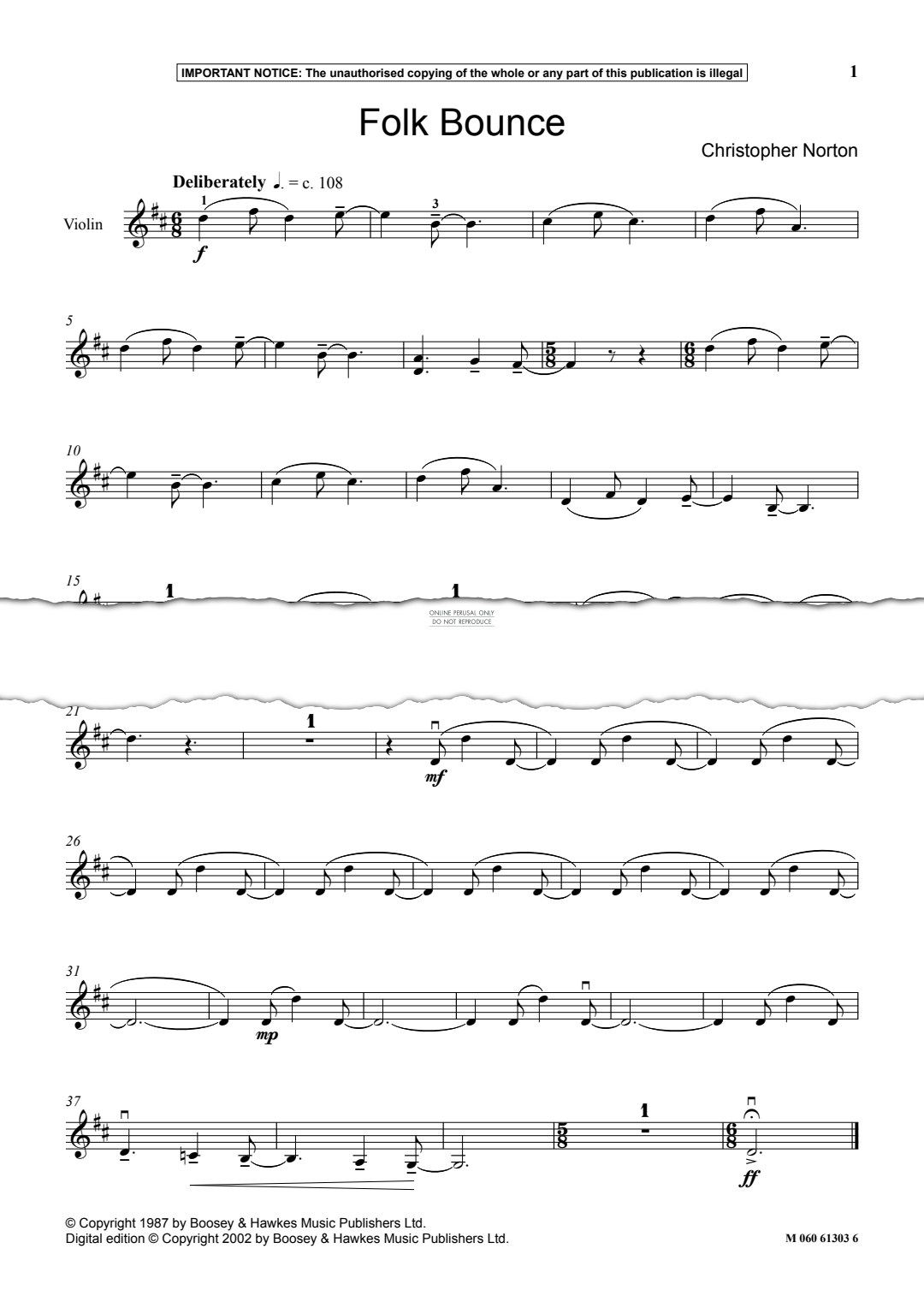 Produktgalerie: Seite 1 von 1 Folk Bounce, Christopher Norton, Klavier, Violine