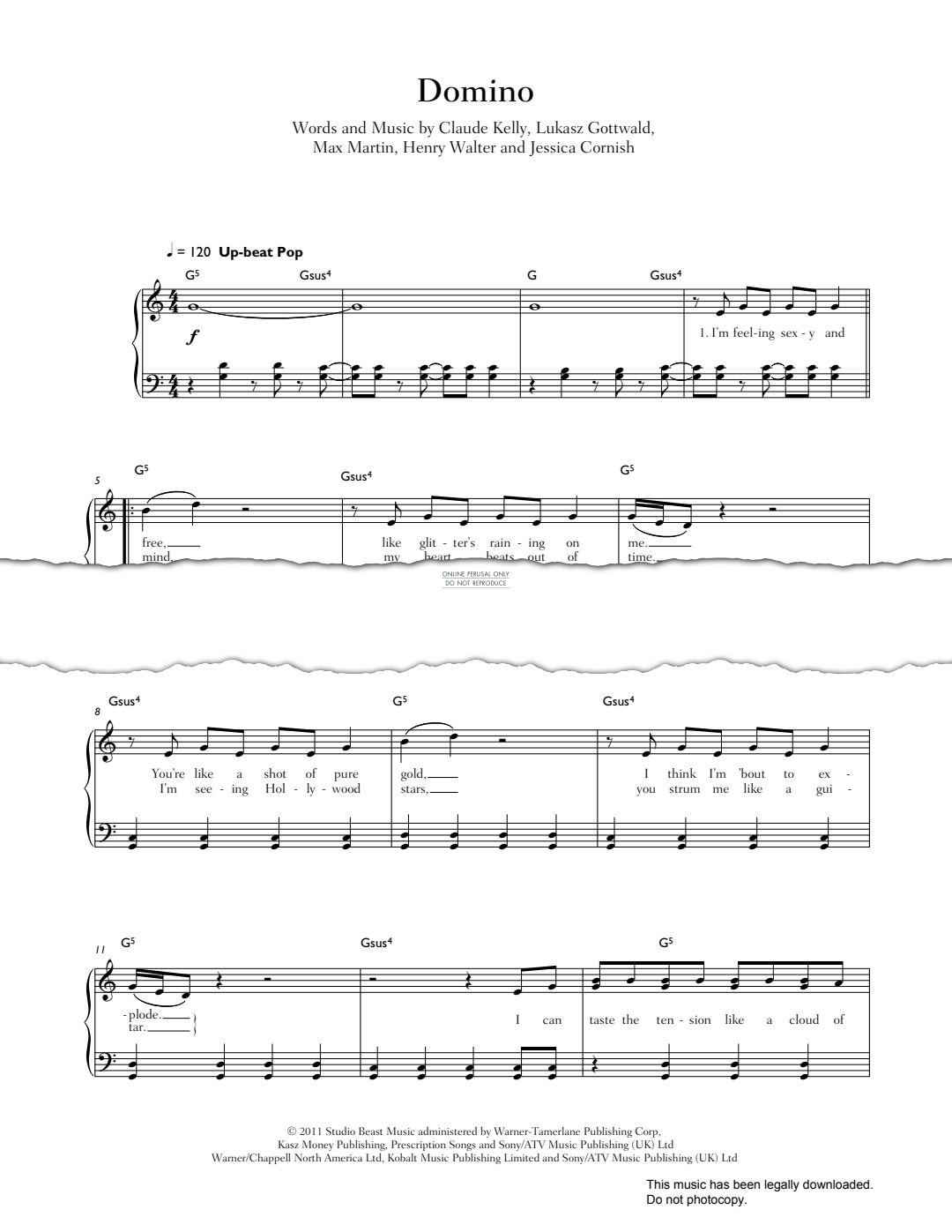 Product gallery: Page 1 of 1 Domino, Jessie J