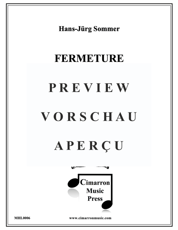 Product gallery: Page 2 of 11 Fermeture, Op. 133, , Horn In F and Piano