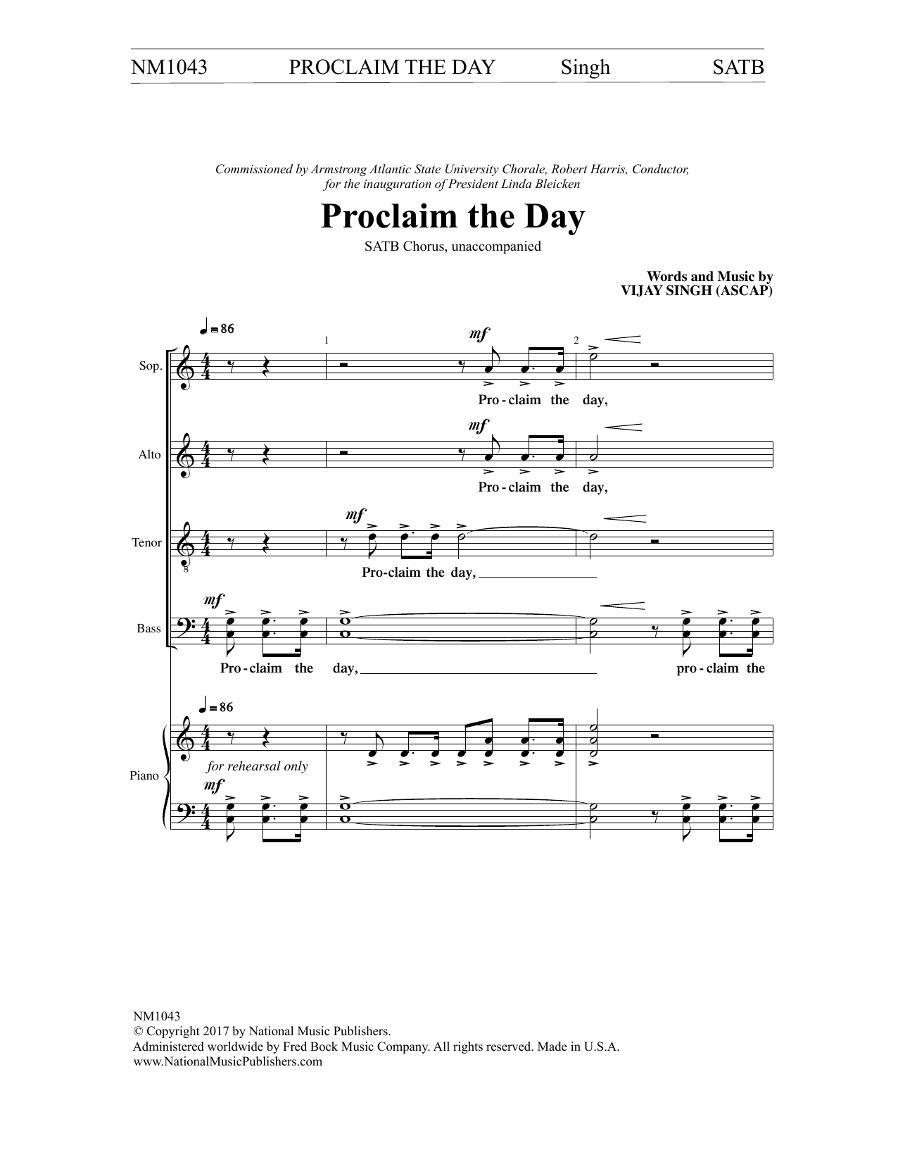 Product picture to: Proclaim the Day