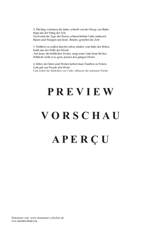 Product gallery: Page 3 of 3 Weg mit den Grillen und Sorgen , , Piano and Voice