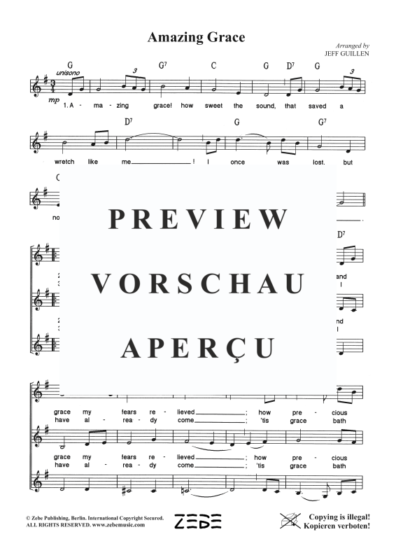 Produktgalerie: Seite 3 von 5 Amazing Grace, , Frauenchor SSA