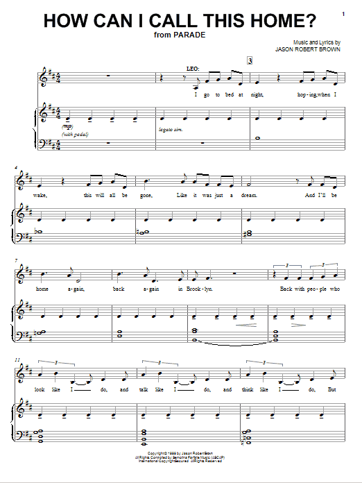 Produktbild zu: How Can I Call This Home? (from Parade)