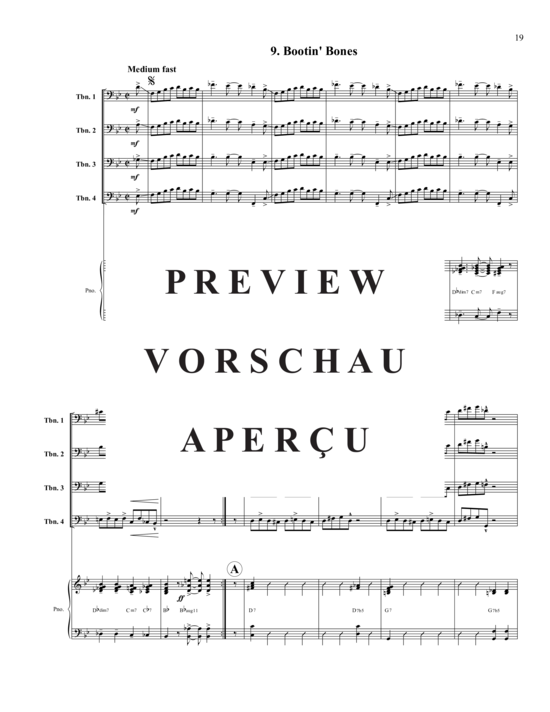 Product gallery: Page 20 of 21 12 Ex-Tra Spicy , , (trombone quartet + piano)