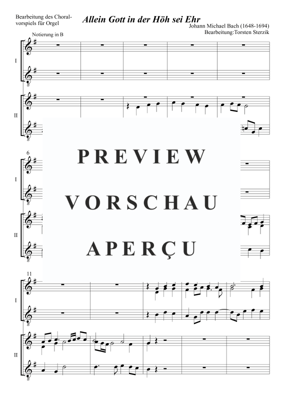 Product gallery: Page 6 of 9 Allein Gott in der Höh sei Ehr, , Trombone Choir - Double Choir