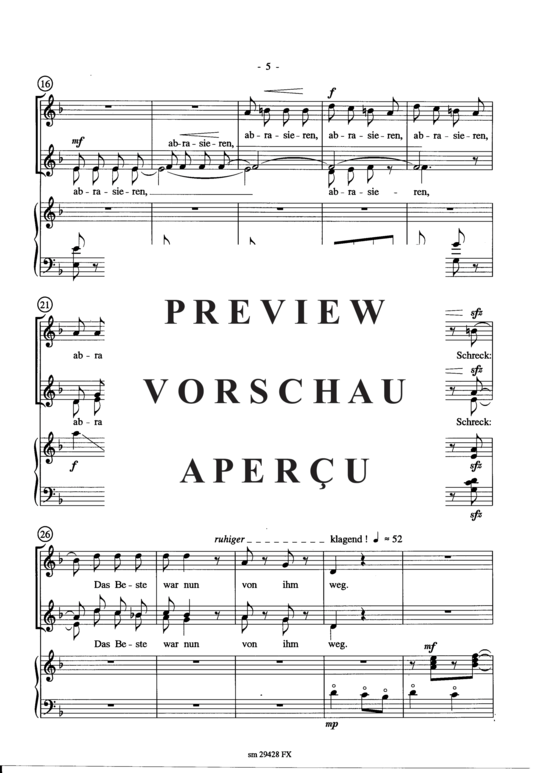 Product gallery: Page 7 of 20 Schmunzeleien , , (female choir + harp/piano)