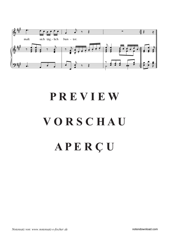 Product gallery: Page 3 of 3 Die Luft ist blau, das Tal ist grün , , Piano and Voice